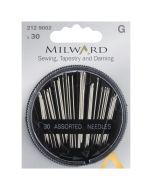 Ручные иглы Milward / Набор из 30 игл в пластиковой коробке
