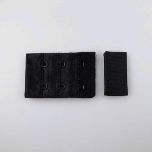 Застежка бюстгальтера / 2x3 Застежки / 332 Черный