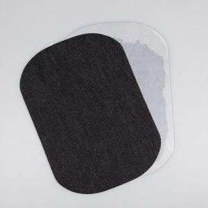 Термотрансфернaя заплатка JEANS 18x13 cм / Чернaя 332