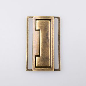 Квадратная пряжка 50 мм / Оксид