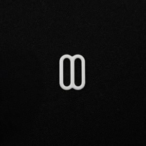 Металлический регулятор белья 12 мм / 101  Белый