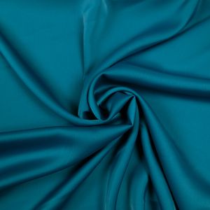 Однотонный искусственный шелк Crepe Satin  / 81 Зеленый