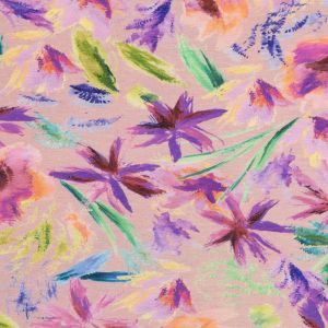 Пестрая вискозная трикотажная ткань / D14