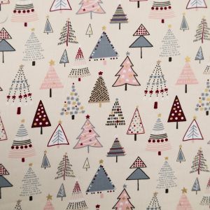 Новогодняя ткань / Ели