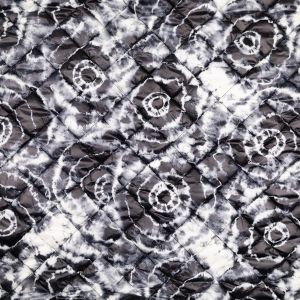 Стеганая ткань Batik / 5001 Чернaя