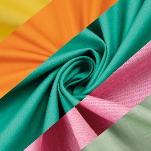 Однотонная хлопковая ткань / Разные Тона