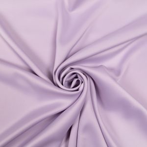 Однотонный искусственный шелк Crepe Satin / 72 цветок сирени