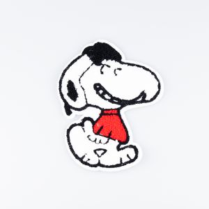 Пришиваемый мотив 115 x 150 мм / Пушистaя собака Snoopy