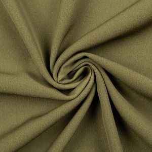 Однотонный искусственный шелк "Soft Touch" / Oливковая