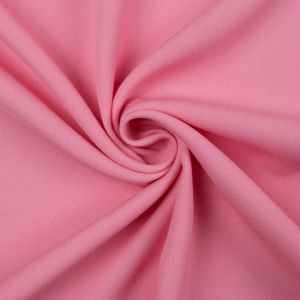 Однотонный искусственный шелк "Soft Touch" / Розовый