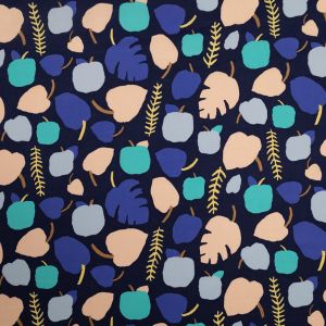 Красочная хлопчатобумажная ткань / Листья