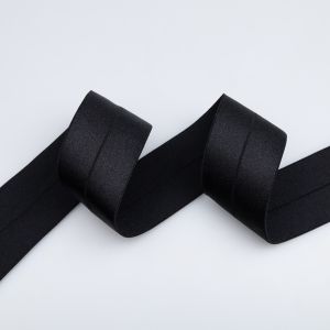 Эластичная бейка 40 мм / Чернaя