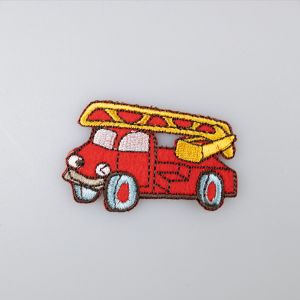 Приглаживаемые утюгом мотивы / Fire truck