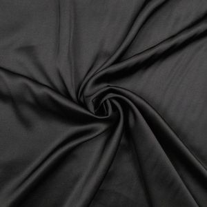 Bискозный сатин Silky Ecovero / Черный