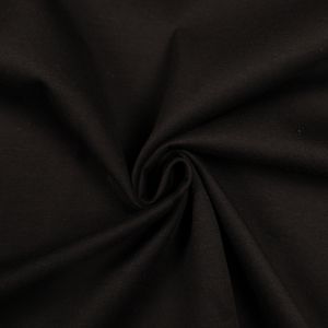 Плотная однотонная лайкра Scuba Kiana / Черный