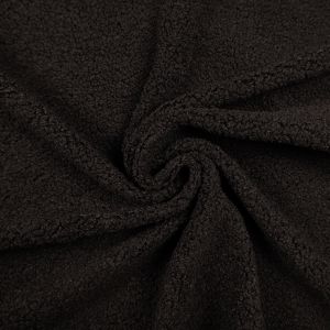 Искусственный мех с коротким ворсом / Черный