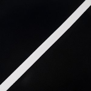 Прорезиненная бретелька бюстгальтера 10 мм / Белый