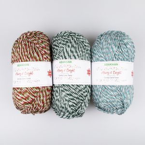 Пряжа Abakhan Merry & Bright Candy Cane Twist DK 100 г / Разные тона