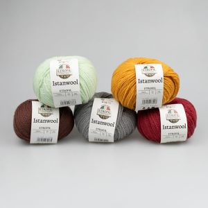 Шерстяная пряжа Etrofil Istanwool 50 г / Разные цвета