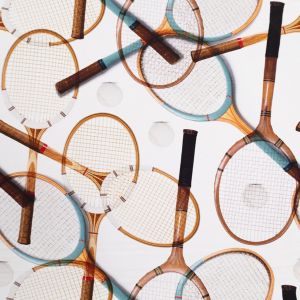 GOTS трикотаж / Tennis retro