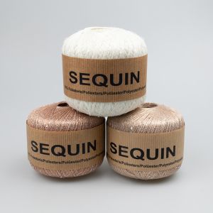 Пряжа с пайетками Midara Sequin 50 г / Разные цвета