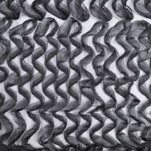 3D шифон Wave / Чёрный
