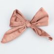 Бархатный бантик 13.5 x 12 cм / Античный розовый