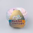 Пряжа Rozetti Puzzle Comfort 200 г /  235-05 Голубая, Pозовaя, Kремовая