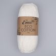 Пряжа Emu Eco-Cotton DK 100 г / Белая 001