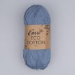Пряжа Emu Eco-Cotton DK 100 г / Синий Деним 007