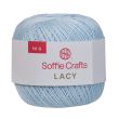 Нить для вязания крючком Soffie Crafts Lacy 50 г / Голубая 08